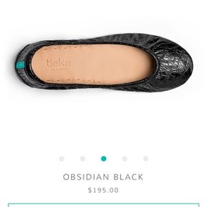 Tieks shoes size 9 womens flats in Obsidian Black